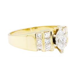 1.46 ctw Diamond Ring - 14KT Yellow Gold