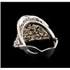 Image 3 : 14KT White Gold 1.40 ctw Diamond Ring