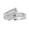 Image 1 : 0.85 ctw Diamond Ring - 18KT White Gold