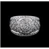Image 2 : 0.93 ctw Diamond Ring - 14KT White Gold