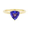 Image 2 : 1.71 ctw Tanzanite Ring - 14KT Yellow Gold