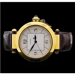 Cartier Pasha Jumbo 18KT Yellow Gold Watch