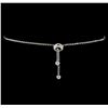 Image 2 : Adjustable CZ Bracelet - 925 Silver