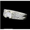 Image 1 : 2.05 ctw Diamond Ring - 14KT White Gold