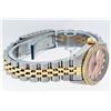 Image 4 : Rolex Two-Tone VVS Salmon Diamond DateJust Ladies Watch