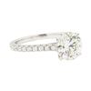 Image 1 : 3.04 ctw Diamond Ring - 14KT White Gold