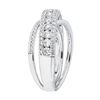 Image 2 : 1.17 ctw Diamond Ring - 18KT White Gold