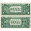Image 3 : 1957 $1 AU/Unc Silver Certificate Currency Lot of 2