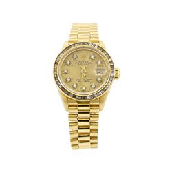 Rolex Ladies President Datejust Wristwatch