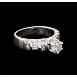 1.35 ctw Diamond Ring - 14KT White Gold