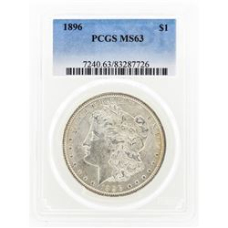 1896 MS63 Morgan Silver Dollar