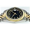 Image 9 : Rolex Two-Tone Diamond DateJust Men's Watch