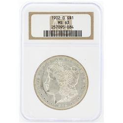 1902-O MS63 NGC Morgan Silver Dollar