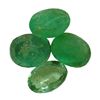 Image 1 : 3.71 ctw Oval Mixed Emerald Parcel