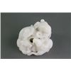 Image 4 : Chinese White Hardstone Carved Rams Statue