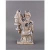 Image 3 : Chinese Han/Tang Style Jade Carved Lamp Statue