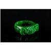 Image 3 : 3 PC Assorted Burma Green and White Jadeite Ring