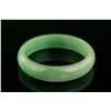 Image 1 : Burma Green Jadeite Carved Bangle