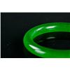 Image 2 : Burma Green Jadeite Carved Bangle