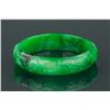 Image 2 : Burma Jadeite Carved Bangle