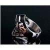 Image 2 : Stainless Steel Men's Biker Ring RV$100