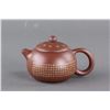 Image 1 : Chinese Small Gilt Zisha Teapot with Mark