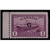 Image 1 : 1950 Canada Train Ferry 1 Dollar Stamp Overprint G