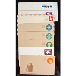 8 PC United States Postal Stationary Envelope