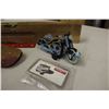 Image 4 : Stanley Wooden Leveler, Tin Motorcycle, Red Ranger Toy Gun& Kenworth Belt Buckle