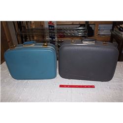 VIntage Suitcases (2)(18"x13")(Holiday Luggage (19"x14"))