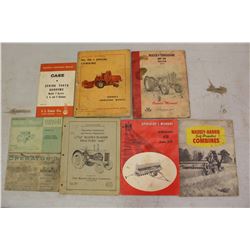 Lot of Operators&Owners Manuals (8)