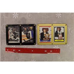Gretsky Cards (Ross Trophy (2) (1990+1991) LA Kings (2) (1991+1993))