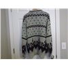 Image 2 : Cowichan Style Wool Sweater, Size L