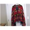 Image 1 : Navajo Style Hooded Poncho