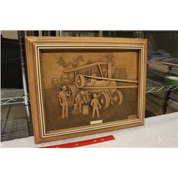 Carved And Sculpted Pictre Title "Thirsty Days" By Kim Murray