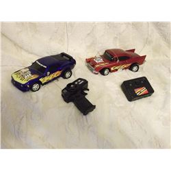 2 Remote Cars (1970 Mustang Hot Rod & 1957 Chev Bel Air) Working