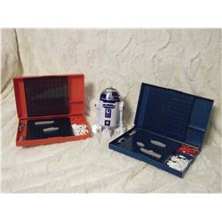1970's Battleship Game & R2D2 Hasbro Robot Toy