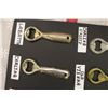 Image 4 : Collection Beer Co. Bottle Openers (6) (Carlings, Old Vienna, O'Keefe Ale, Labatt's, Carling O'Keefe