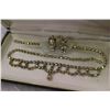 Image 2 : Aurora Borealis Necklace set, 1950's Champagne Color, Original Box
