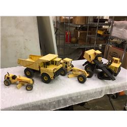 Lot Of Vintage Tonka Trucks (4)