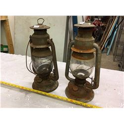 Pair Of Beacon Barn Lanterns