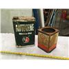 Image 1 : Pair Of Oil Tins (BA Autolene And Imperial Marvellube)