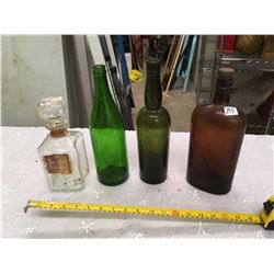 Lot Of Vintage Liquor Bottles