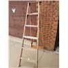 Image 2 : Vintage 6' Wooden Stepladder