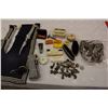 Image 1 : Lot of Vintage Misc (Military Buttons, Razors, Medicine, Etc;)