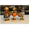 Image 6 : Goebel M.J Hummel Figurines (3)& Little Music Makers Plates (2)