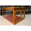 Image 6 : Wooden Glass Display Case (25"x17"x13")