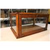 Image 6 : Wooden Glass Display Case (22"x11"x14")