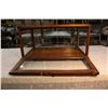 Image 7 : Wooden Glass Display Case (22"x11"x14")