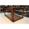 Image 8 : Wooden Glass Display Case (22"x11"x14")